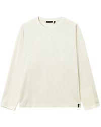 FIVE CM - Ribbed Patchwork T-Shirt - Lyst