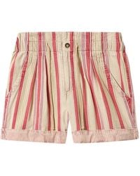Isabel Marant - Nirma Striped Shorts - Lyst
