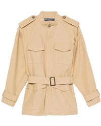 Polo Ralph Lauren - Belted Military Jacket - Lyst