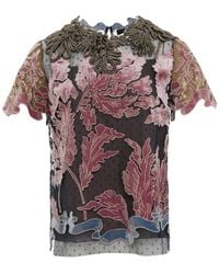 Biyan - Saluna Floral-Print Blouse - Lyst