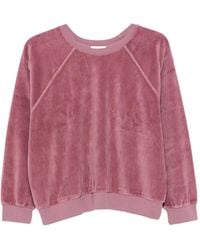 Suzie Kondi - Samos Velour Raglan-Sleeve Sweater - Lyst