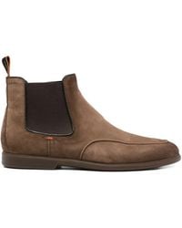 Santoni - Elastic-Panel Boots - Lyst