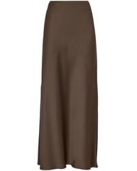 Brunello Cucinelli - Maxi-Rok Met Uitgesneden Details - Lyst