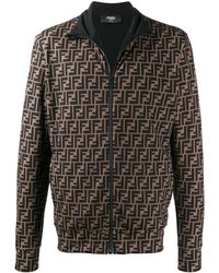 Fendi Giacca in tessuto tecnico - Multicolore