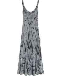 MACCAPANI - Nice But Naughty Swirl-Print Dress - Lyst