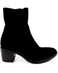 strategia shoes - Suede Ankle Boots - Lyst