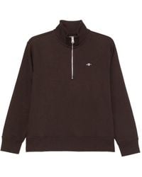 GANT - Shield Half-Zip Sweatshirt - Lyst