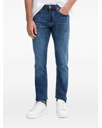 Versace Jeans Couture - Logo-Patch Belt-Loop Jeans - Lyst