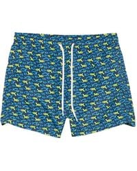 Sundek - Short De Bain À Imprimé Graphique - Lyst