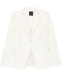 Pinko - Single-Breasted Blazer - Lyst