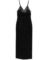 Genny - Sequin V-Neck Dress - Lyst