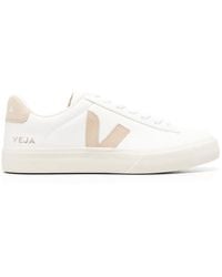 Veja - Campo Chrome Free Leather Trainers - Lyst