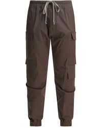 Rick Owens - Cargo-Pocket Drawstring Cargo Trousers - Lyst