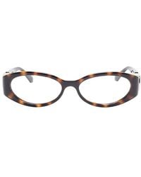 Gucci - Oval-Frame Glasses - Lyst