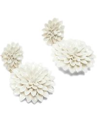 Andres Gallardo - Boucles D'Oreilles Dalia Double - Lyst