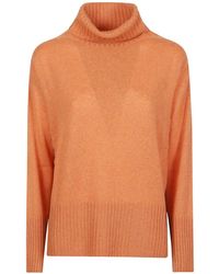Aragona - Roll-Neck Cashmere Sweater - Lyst