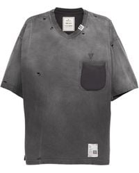 Maison Mihara Yasuhiro - Faded T-Shirt - Lyst