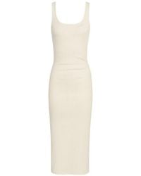 MC2 Saint Barth - Jennifer Ribbed Logo Dress - Lyst
