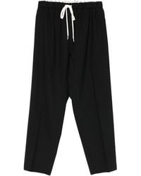 MM6 by Maison Margiela - Tailored Wool-Blend Trousers - Lyst