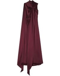Lanvin - High-Neck Twisted Jumpsuit - Lyst