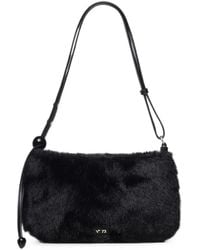 V73 - Faux-Fur Shoulder Bag - Lyst