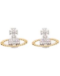 Vivienne Westwood - Mayfair Crystal Earrings - Lyst