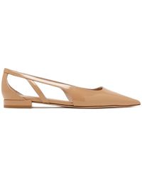 Stuart Weitzman - Pointed-Toe Ballet Flats - Lyst