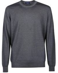 Drumohr - Crew-Neck Wool Sweater - Lyst