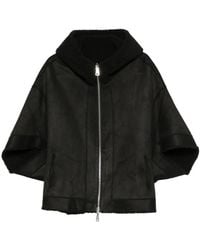 Betta Corradi - Cape Réversible À Capuche - Lyst