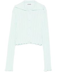 Jil Sander - Cardigan En Maille - Lyst