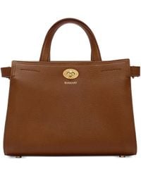 Burberry - Mini Check Cotswolds Tote - Lyst