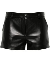 Frankie Shop - Kate Faux-leather Shorts - Women's - Polyester/polyurethane - Lyst