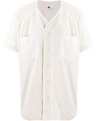 Fumito Ganryu Button Down Soccer Shirt - White