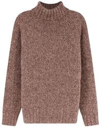 Brunello Cucinelli - Ribbed-Knit Turtleneck Sweater - Lyst