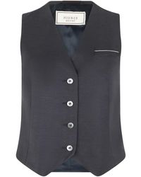 Peserico - Button V-Neck Vest - Lyst