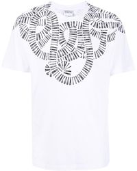 Marcelo Burlon - Cotton Crew-neck T-shirt - Lyst