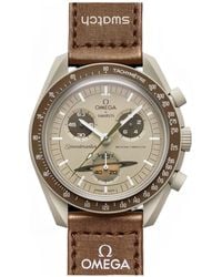 Swatch - X Omega Moon Mission To Saturn 42Mm Watch - Lyst