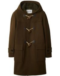 Burberry - Toggle-Fastening Duffle Coat - Lyst