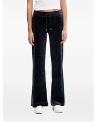 Juicy Couture - Lisa Monogram-Pattern Track Pants - Lyst