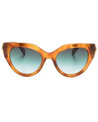 Gucci - Tortoiseshell-effect Cat Eye-frame Sunglasses - Lyst