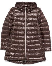 Herno - A-Shape Midi Down Jacket - Lyst