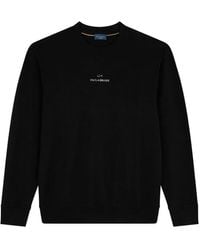 Paul & Shark - Logo-Print Sweatshirt - Lyst