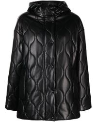Stand Studio - Everlee Quilted Faux-leather Jacket - Lyst