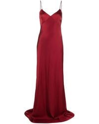 Max Mara - Abito Da Sera Con Scollo A V - Lyst