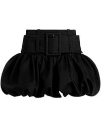 Patou - Mini-Bubbelrok Met Ceintuur - Lyst