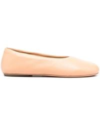 Marsèll - Leather Ballerina Shoes - Lyst