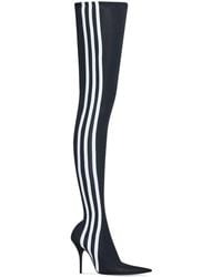 Balenciaga - X Adidas Knife 110mm Thigh-length Boots - Lyst