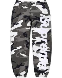 Supreme - Camouflage Track Pants - Lyst