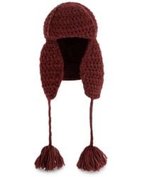 Etro - Chunky-Knit Ear-Flap Hat - Lyst
