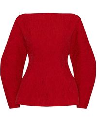 ROKSANDA - Eni Textured-Finish Top - Lyst